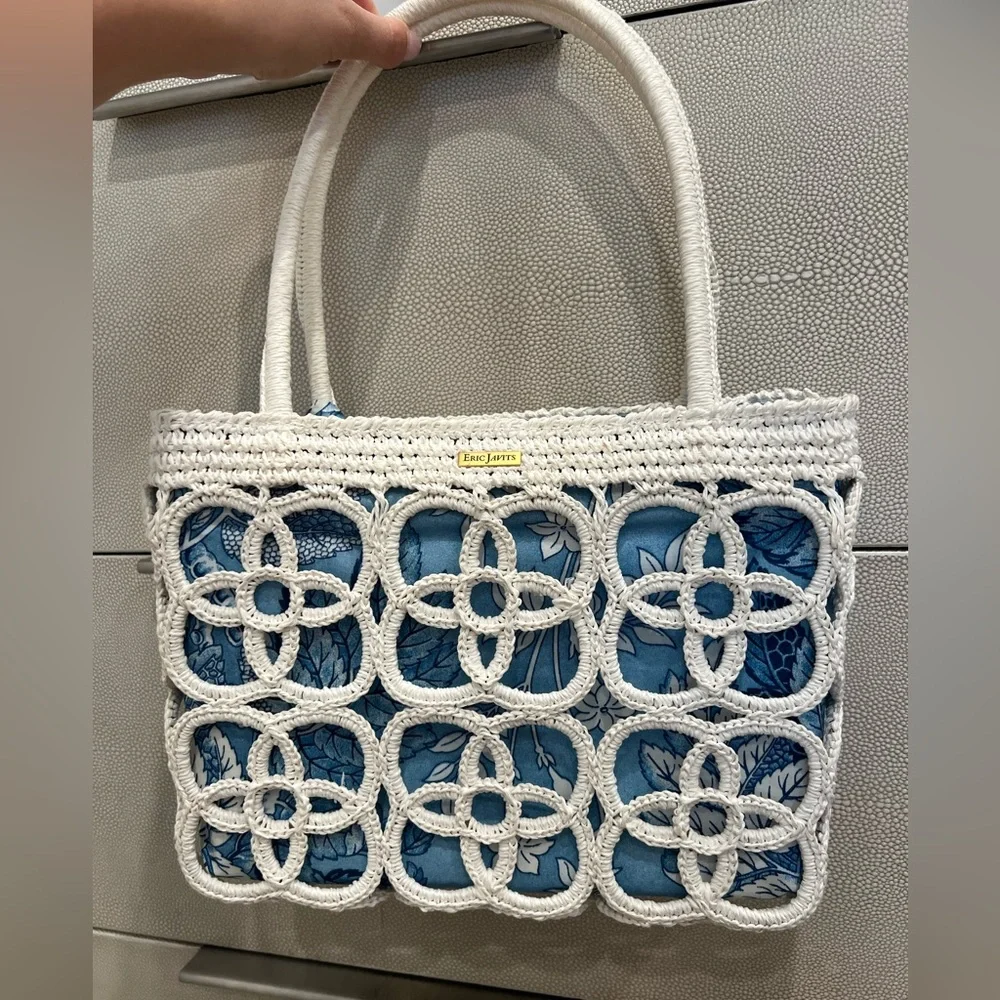 Eric Javits gorgeous rare tote in amazing condition - Picture 1 of 8